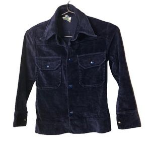 Leeds Navy Cord Jacket